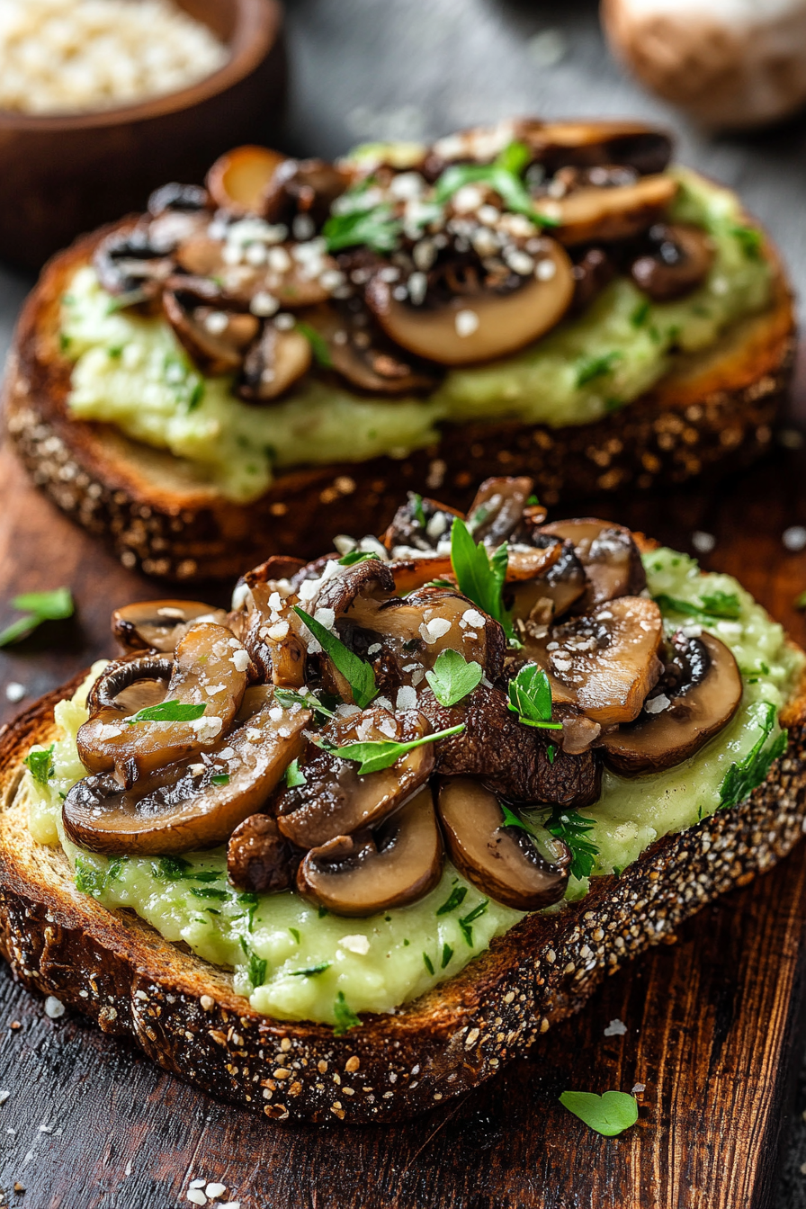 beste toasts met champignons