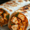 Air Fryer Chicken Wraps