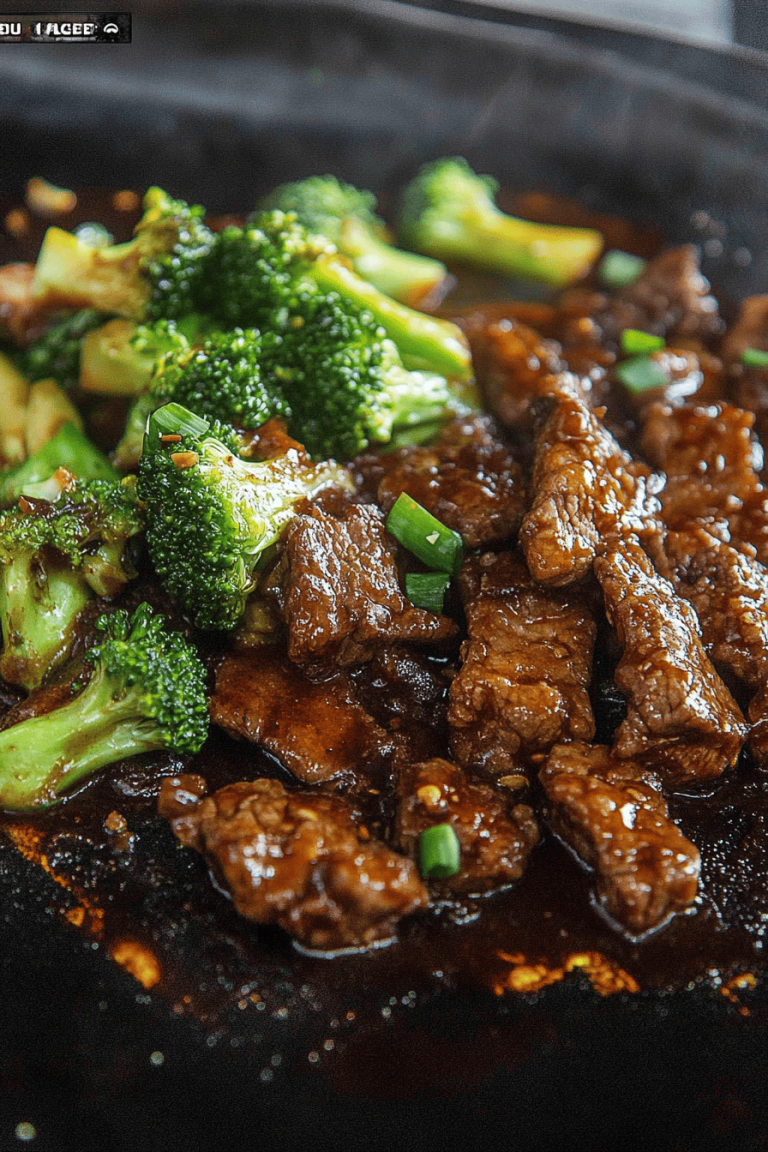 Blackstone Beef and Broccoli Recipe