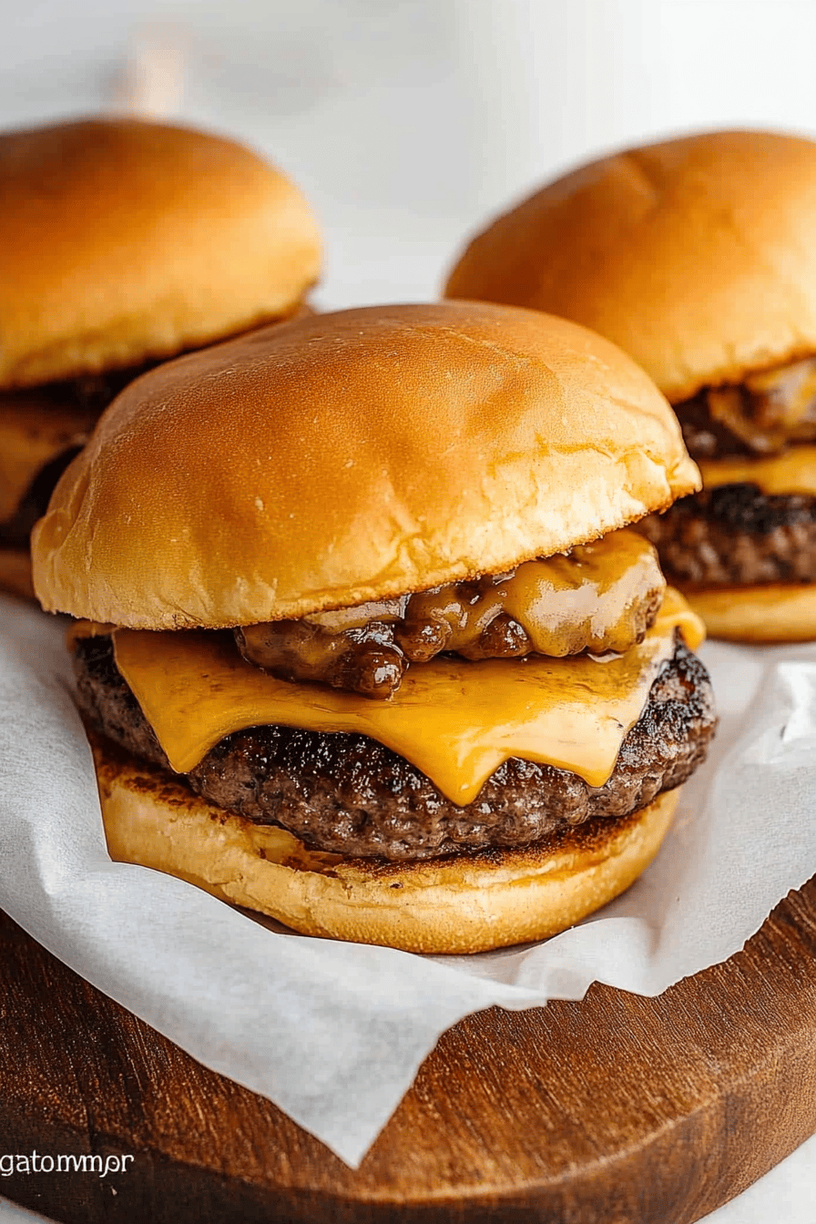 Butter Burgers slice on plate showing perfect texture and swirl pattern