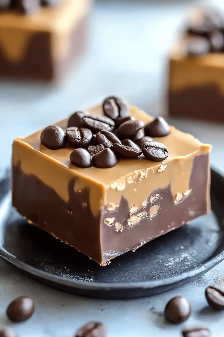 Caramel Coffee Fudge