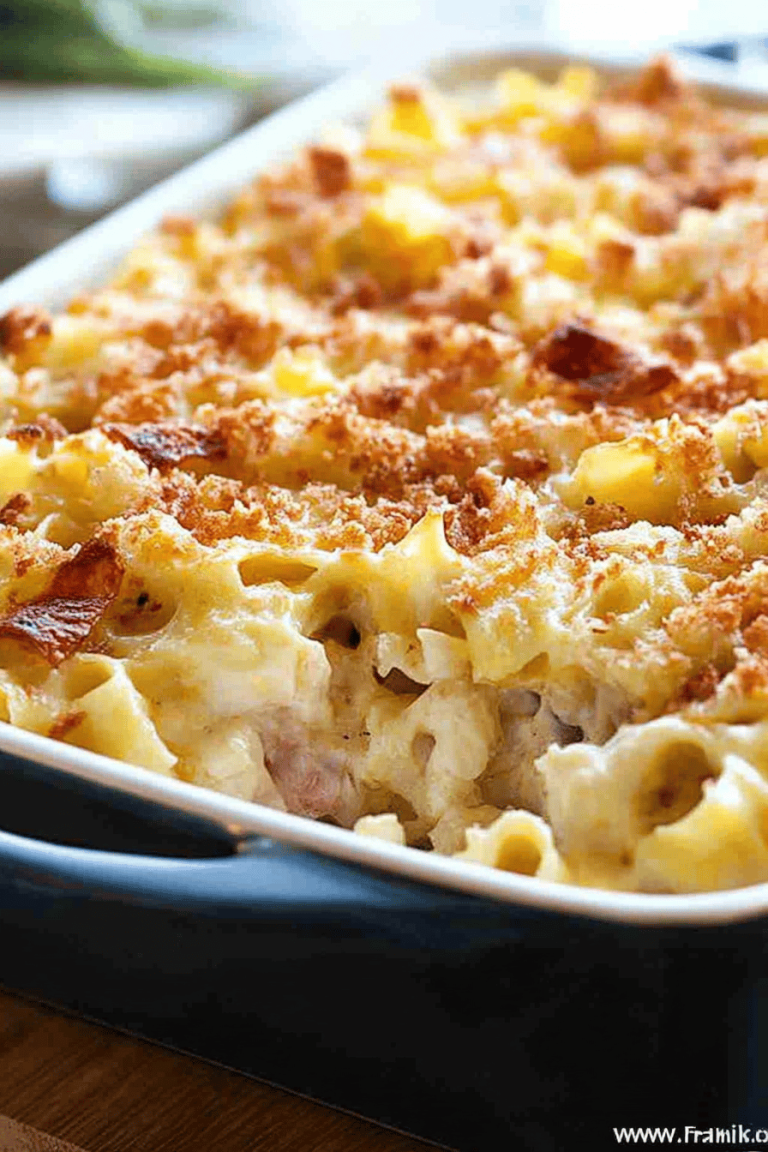 Chicken Cordon Bleu Casserole