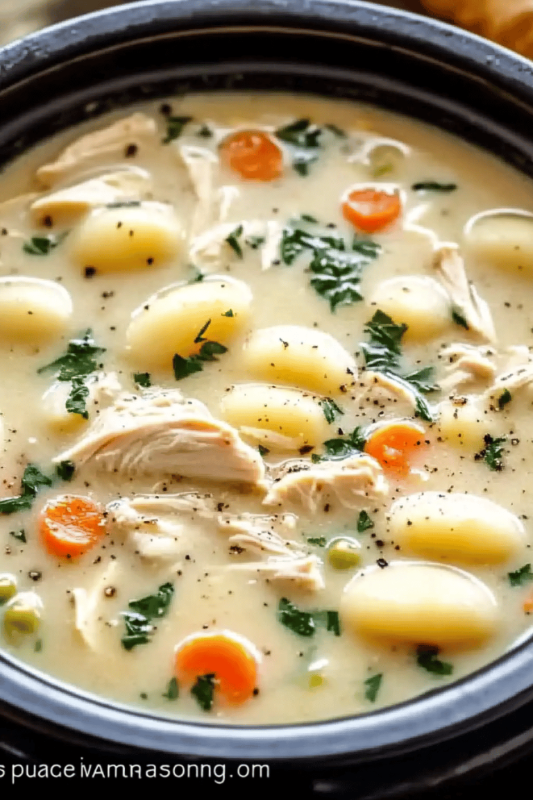 Chicken Gnocchi Soup