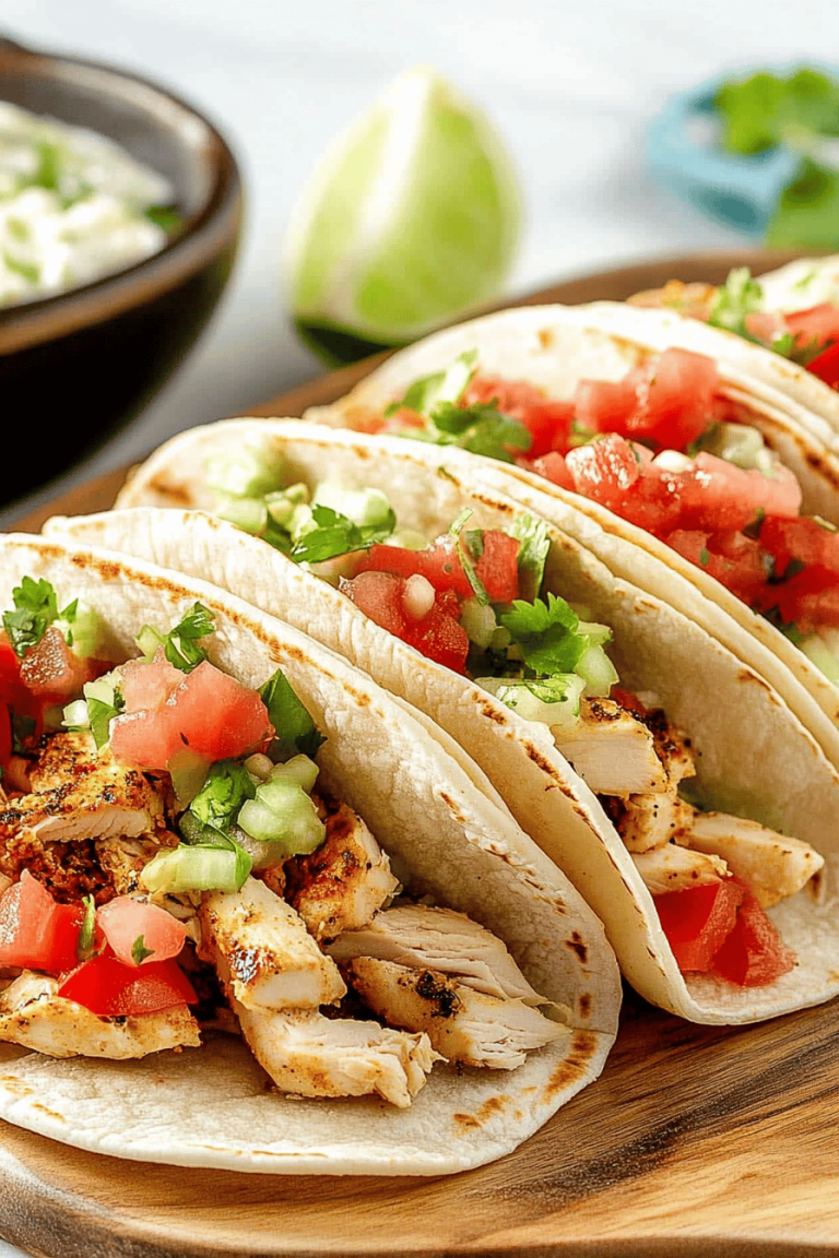 Chicken Street Tacos