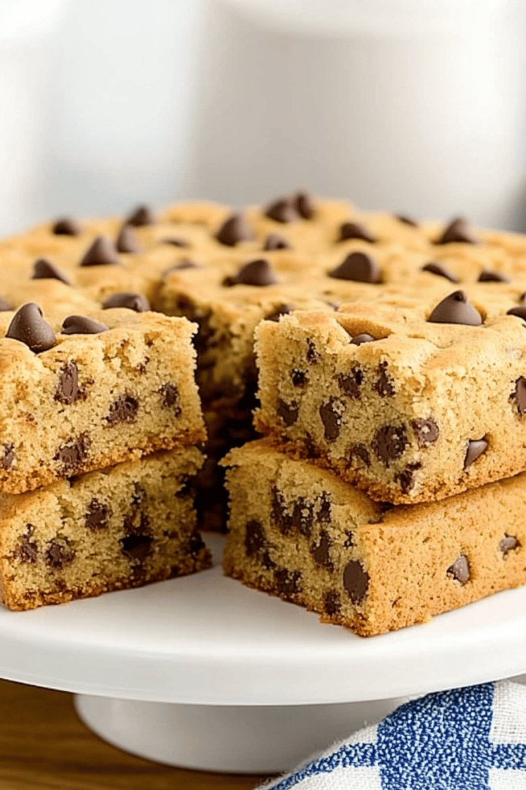 Chocolate Chip Cookie Cake Recipe