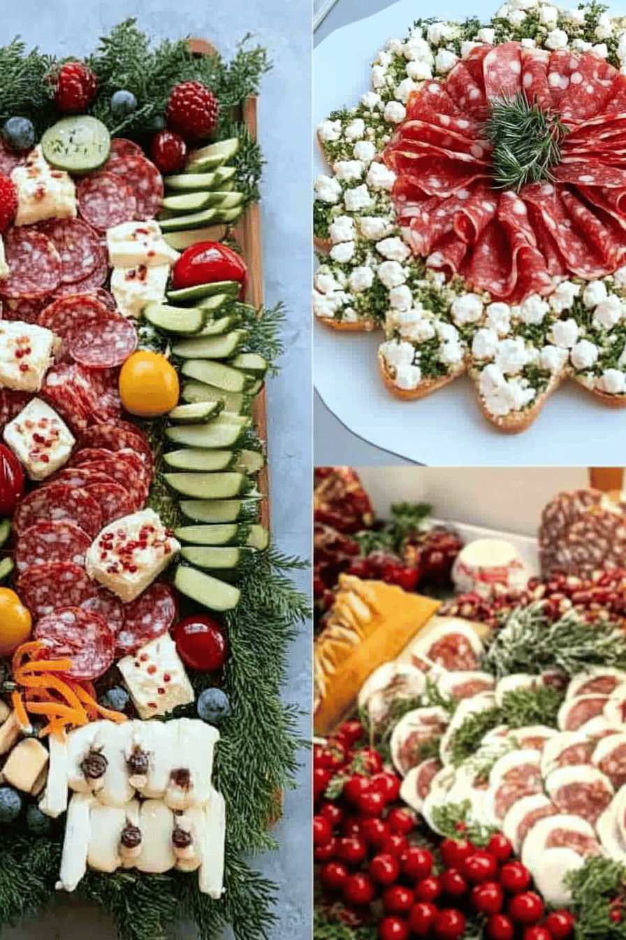 Christmas Charcuterie Board Ideas slice on plate showing perfect texture and swirl pattern