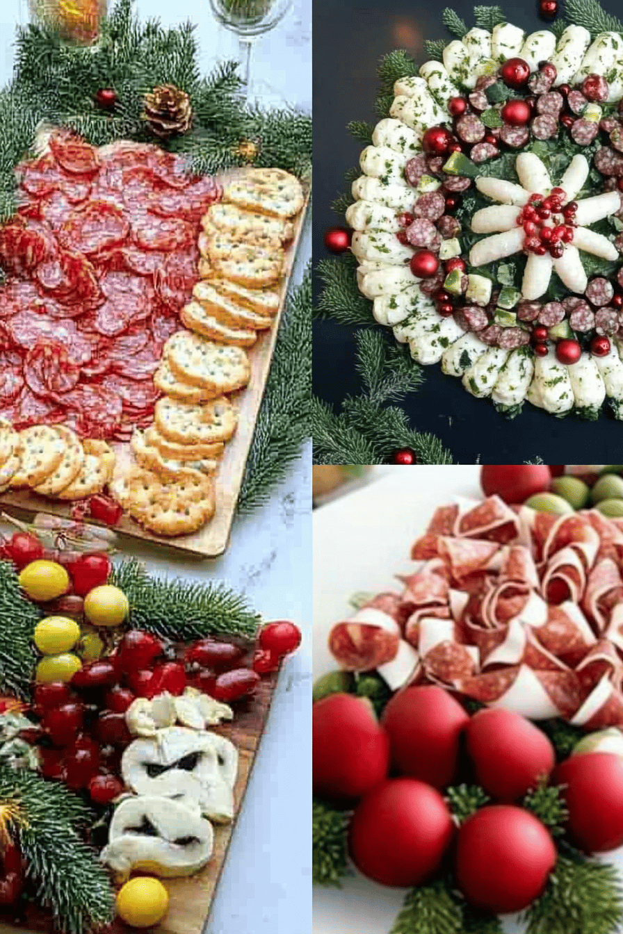 Christmas Charcuterie Board Ideas final dish beautifully presented and ready to serve