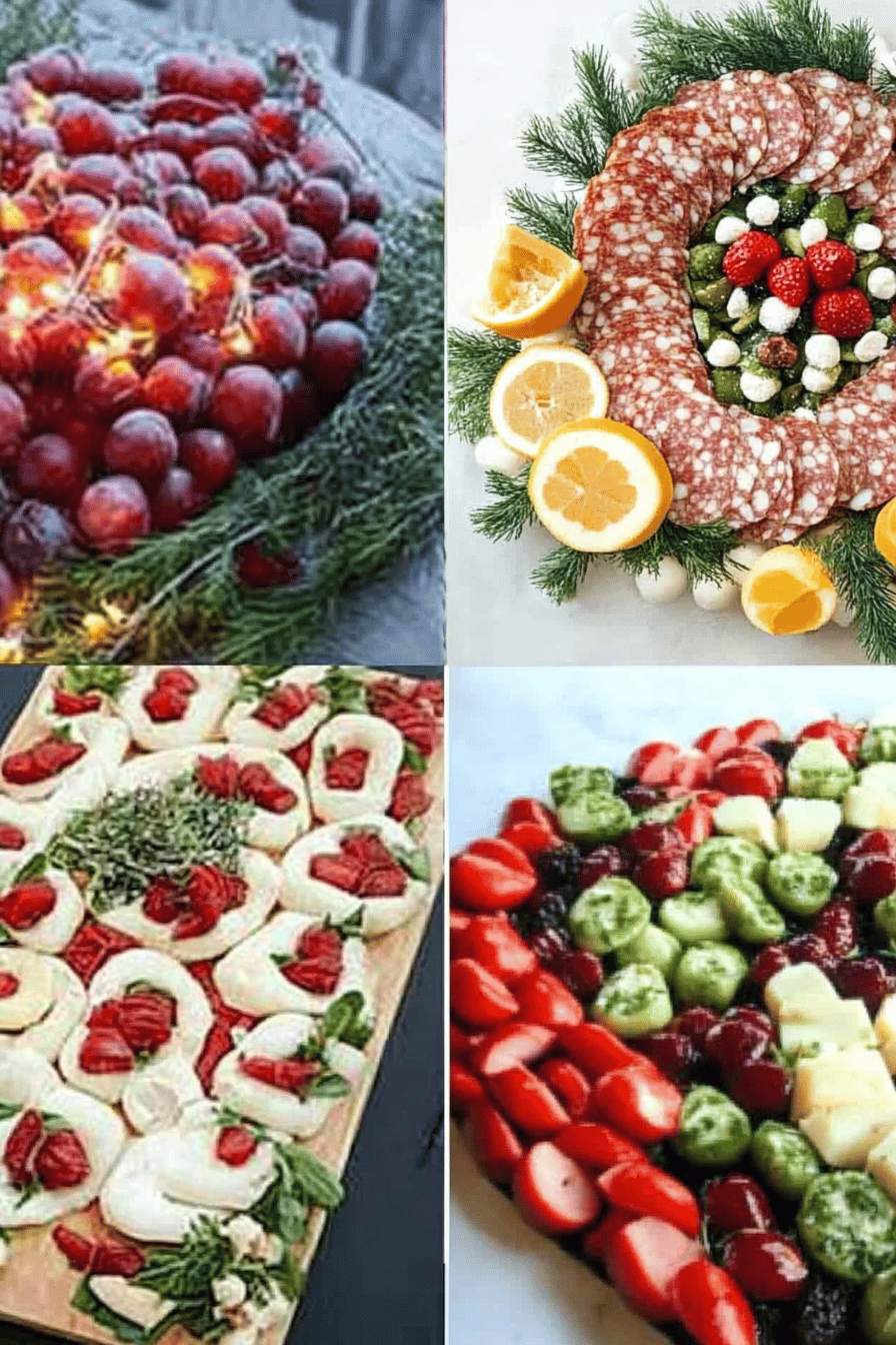 Christmas Charcuterie Board Ideas final dish beautifully presented and ready to serve