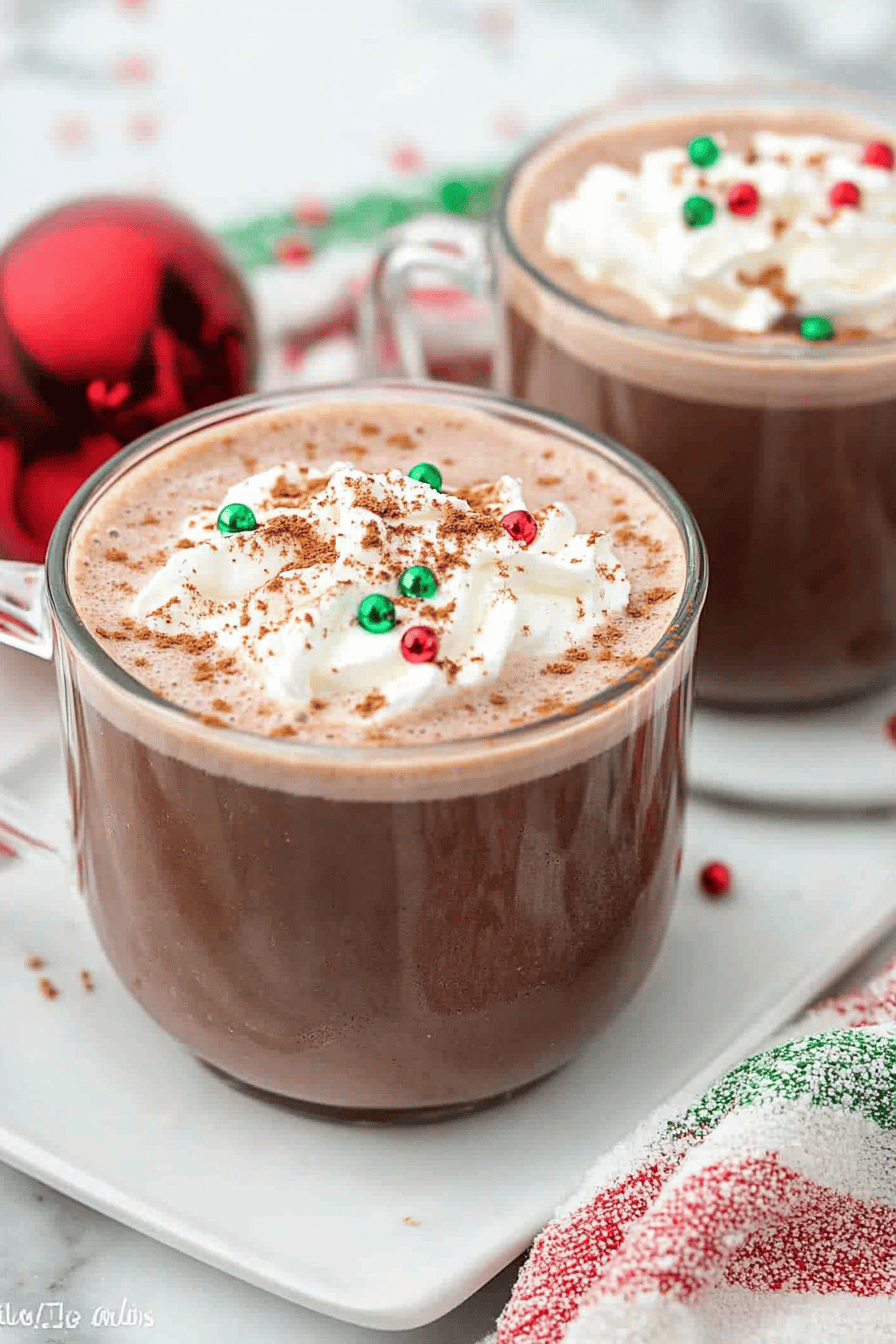 Christmas Hot Chocolate Tips