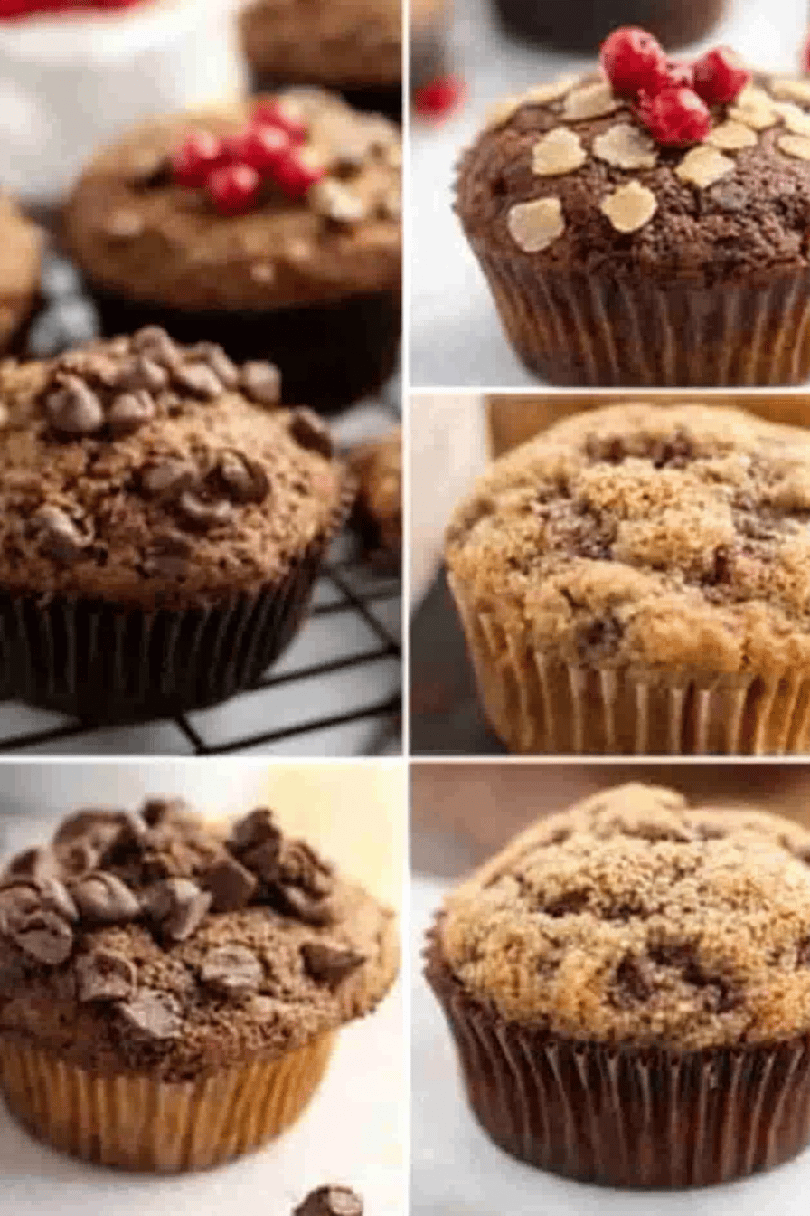 Christmas muffins final dish beautifully presented and ready to serve