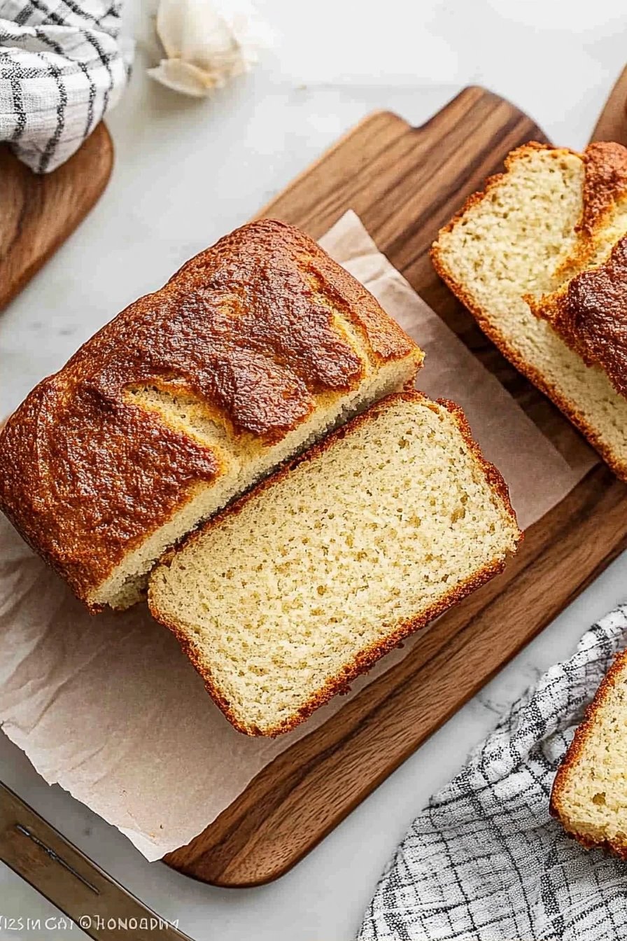 Cottage Cheese Bread Recipe final dish beautifully presented and ready to serve