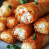 Crab Cake Egg Rolls