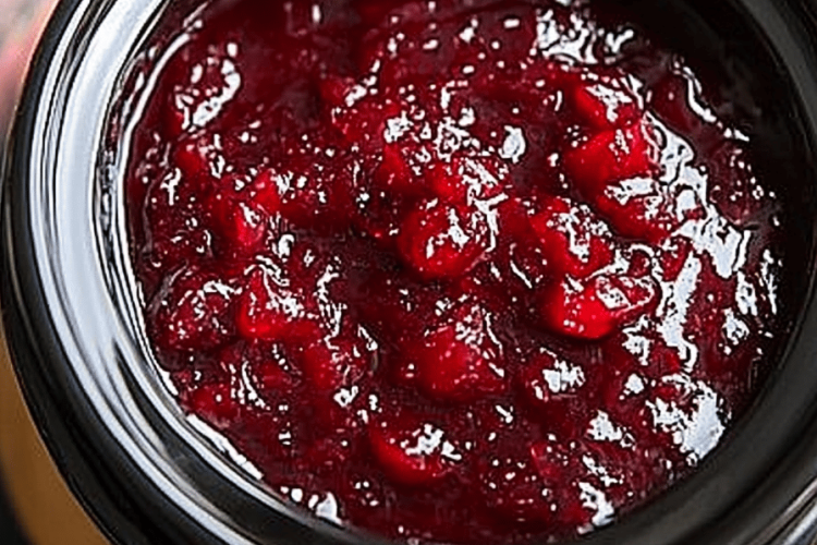 Crockpot Cranberry Sauce