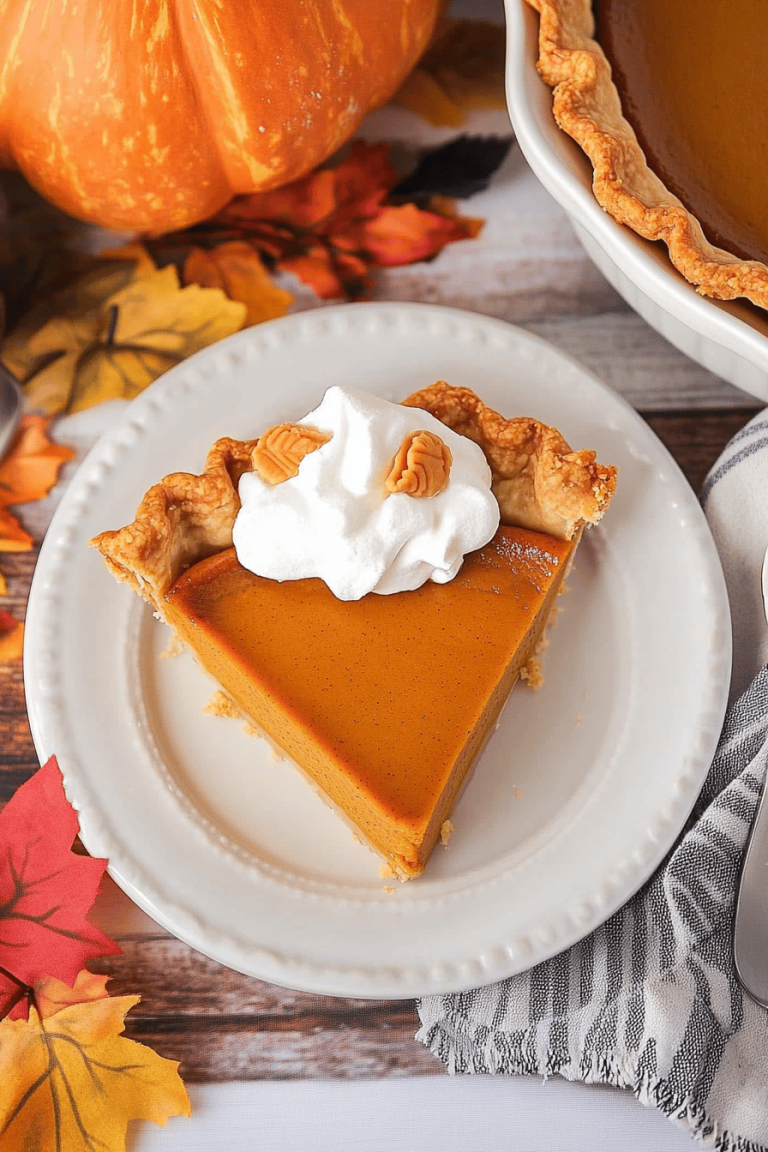 Crockpot Pumpkin Pie