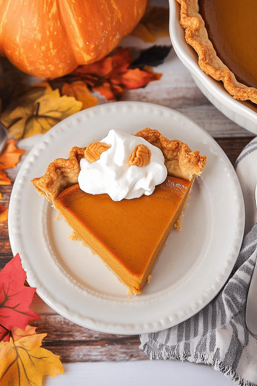 Crockpot Pumpkin Pie