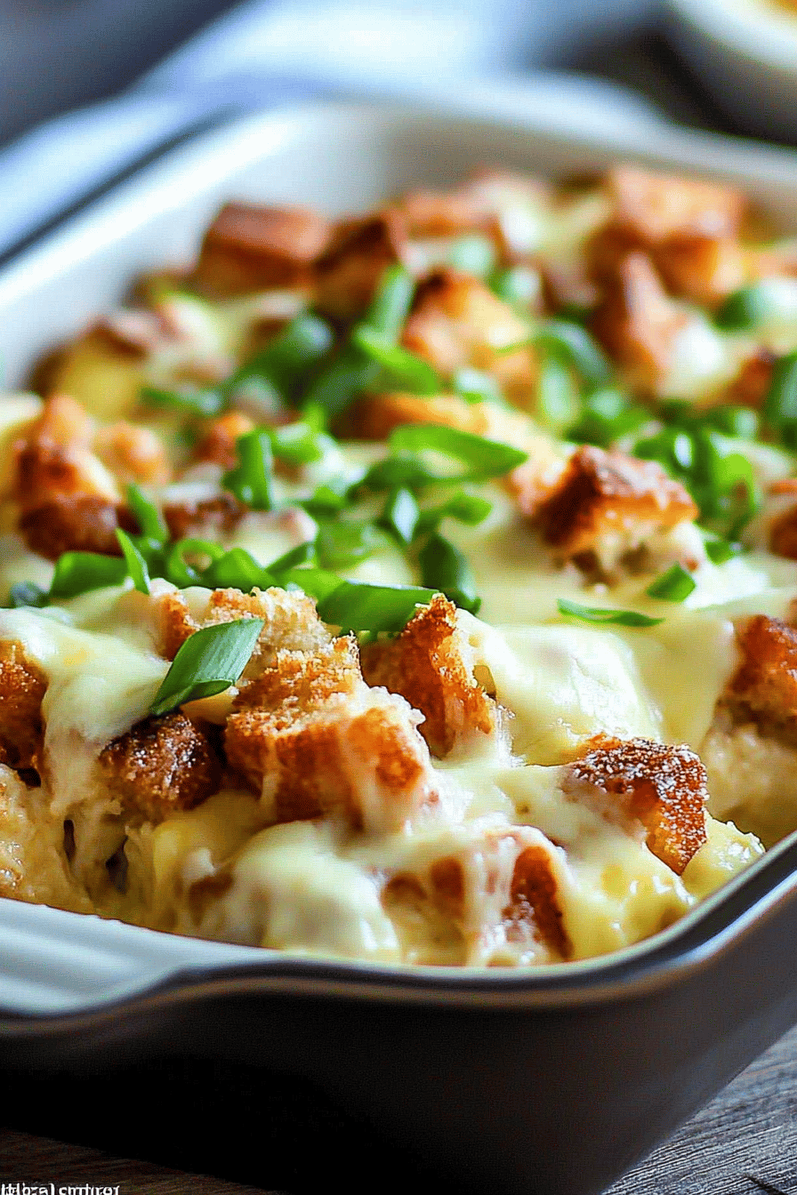 Eggs Benedict Casserole ingredients organized and measured on kitchen counter
