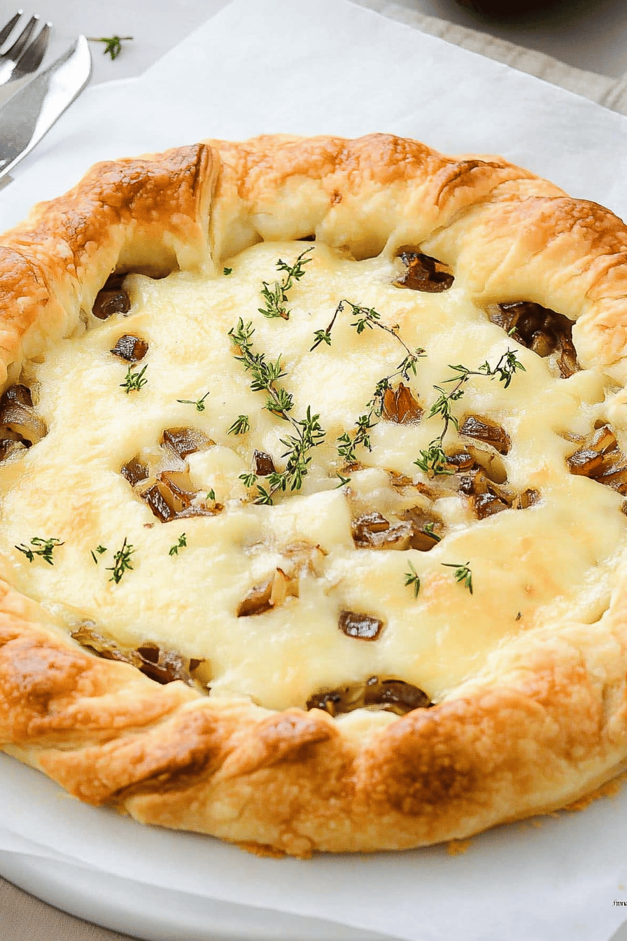 French Onion Tart Recipe