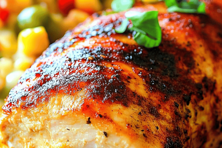 Grilled Jalapeno Popper Chicken