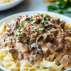 Ground Beef Stroganoff