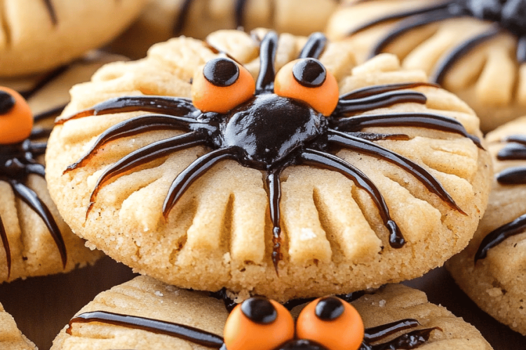 Halloween Spider Cookies