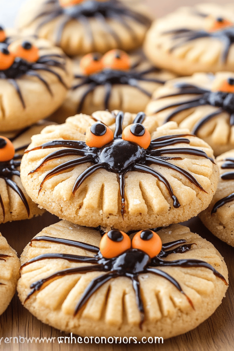Halloween Spider Cookies