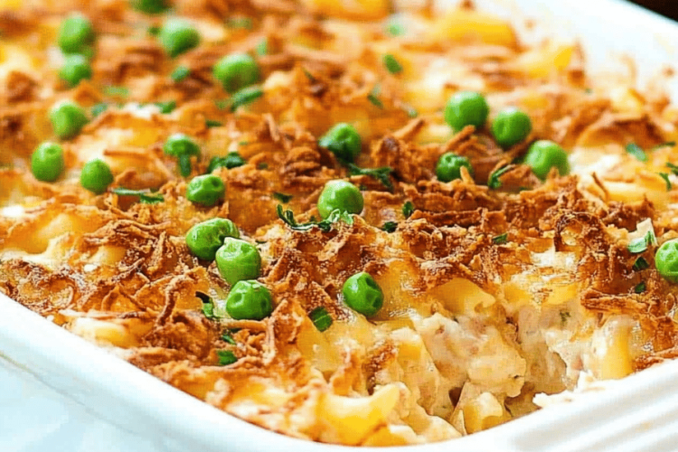 Homemade Tuna Noodle Casserole