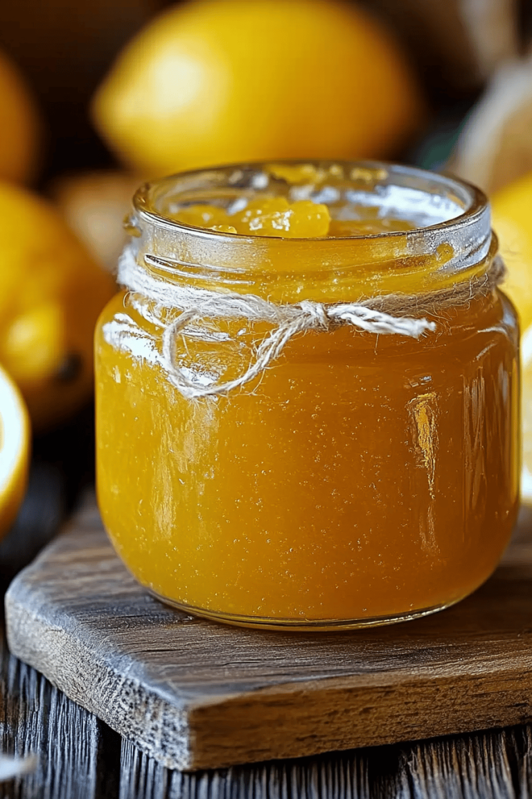 Italian Lemon Jam