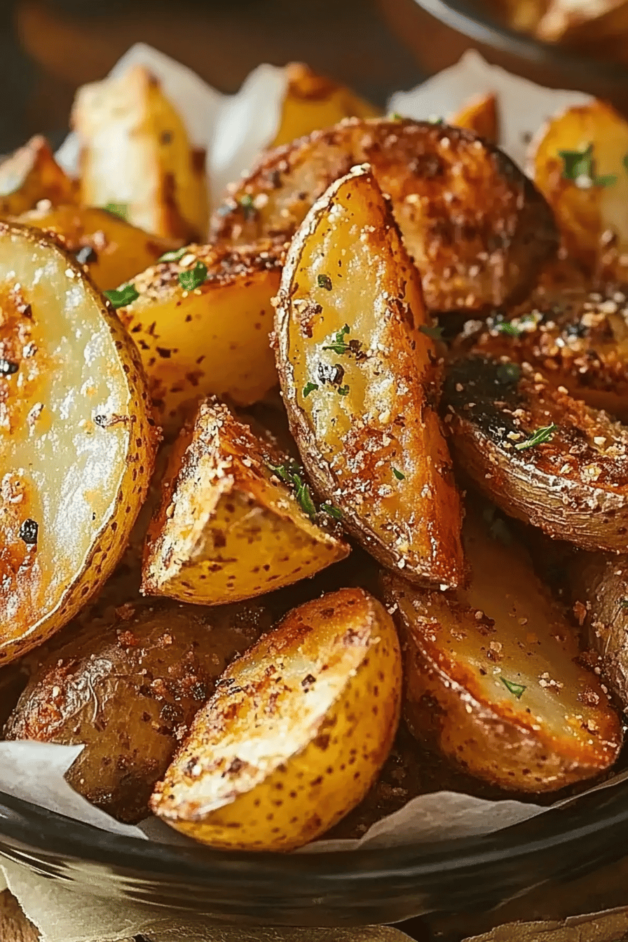 KFC Potato Wedges Recipe slice on plate showing perfect texture and swirl pattern