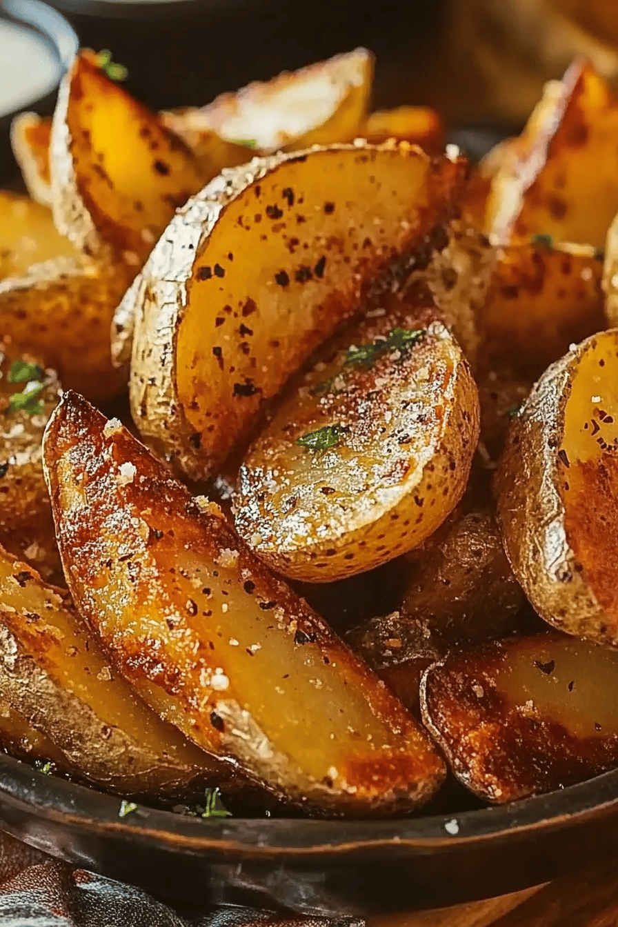 KFC Potato Wedges Recipe final dish beautifully presented and ready to serve