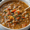 Lentil Sausage Soup