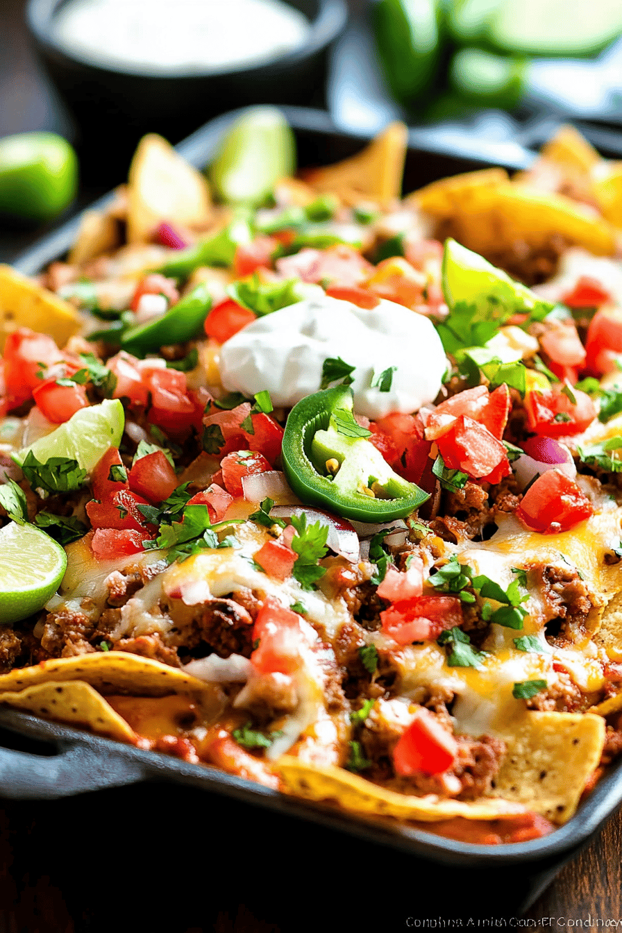 Loaded Nachos Supreme Recipe