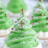 Meringue Christmas Trees