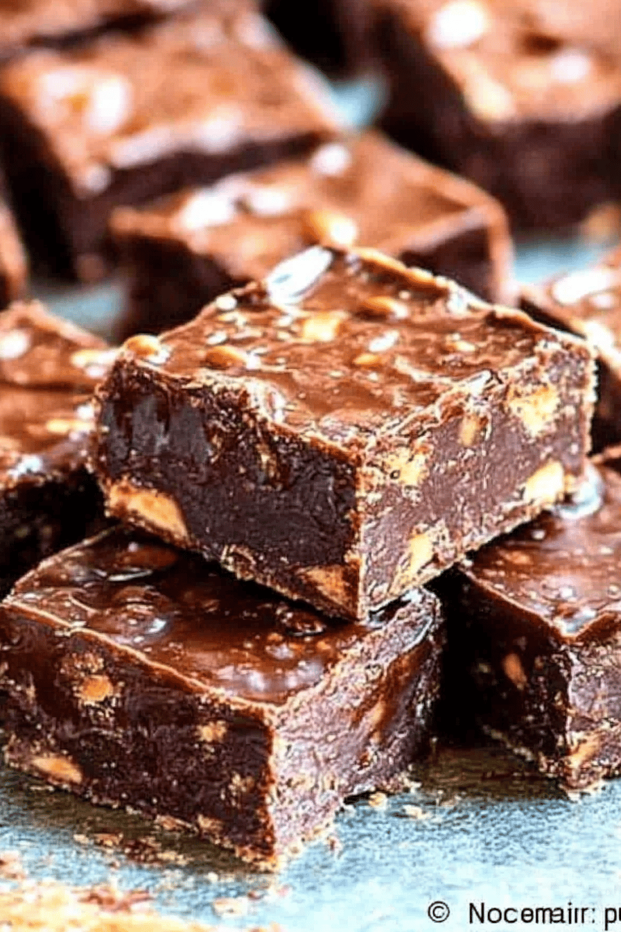 No-Bake Chocolate Peanut Butter Bars