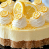 No-Bake Lemon Cheesecake