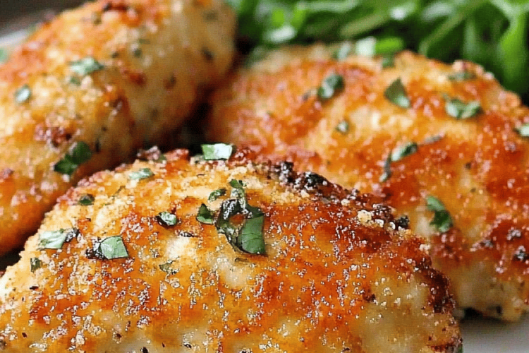 Oven-Fried Parmesan Chicken