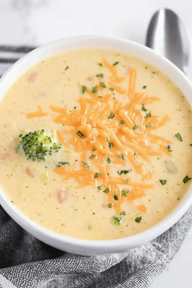 Panera Broccoli Cheese Soup Recipe