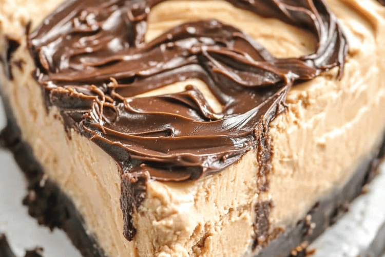 Peanut Butter Fudge Pie