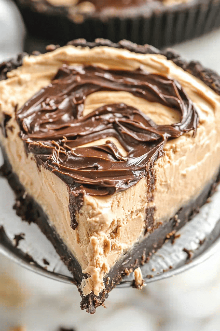 Peanut Butter Fudge Pie