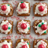 Peppermint Bark Pretzel Bites