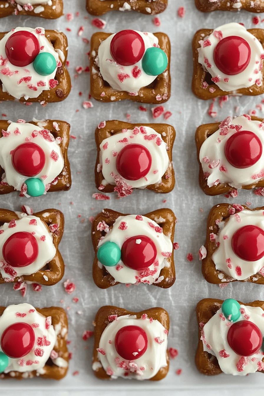 Peppermint Bark Pretzel Bites slice on plate showing perfect texture and swirl pattern