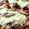 Philly Cheese Cubed Steak