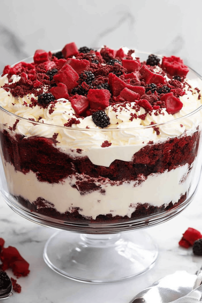 Red Velvet Trifle Recipe