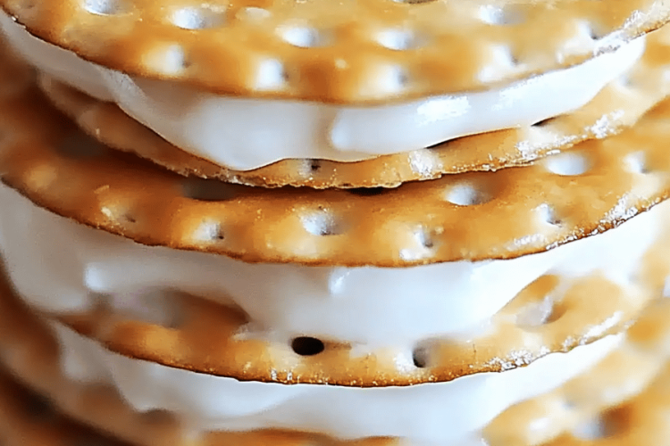 Ritz Cracker Sandwiches