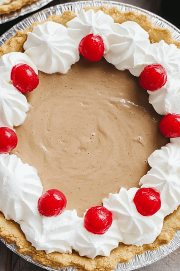 Root Beer Float Pie