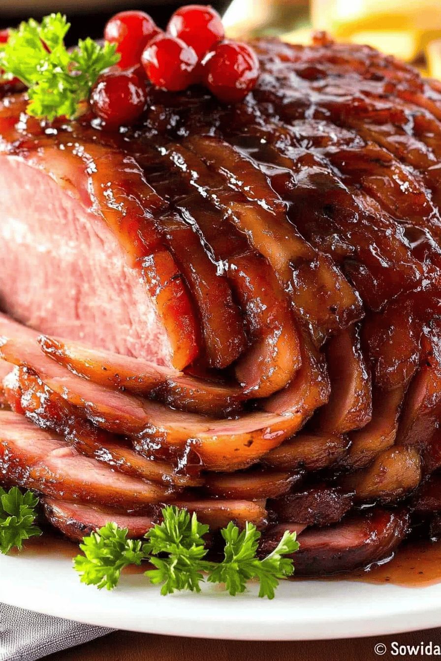 Slow-Cooked Glazed Ham