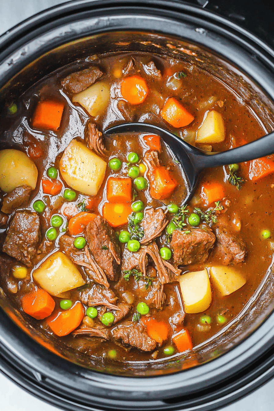 Slow Cooker Beef Stew