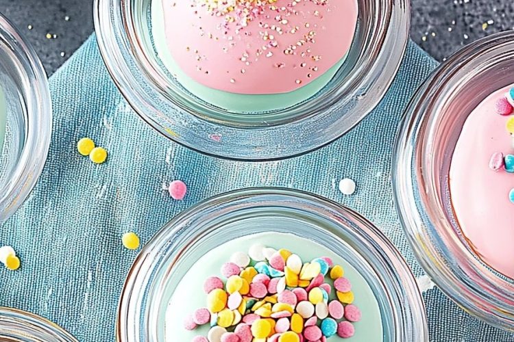 Spring Hot Chocolate Bombs