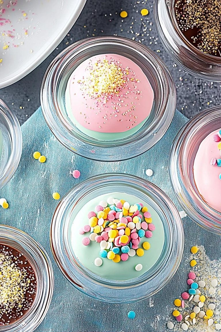 Spring Hot Chocolate Bombs