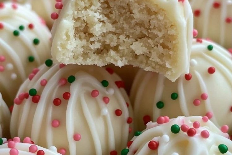 Sugar Cookie Truffles