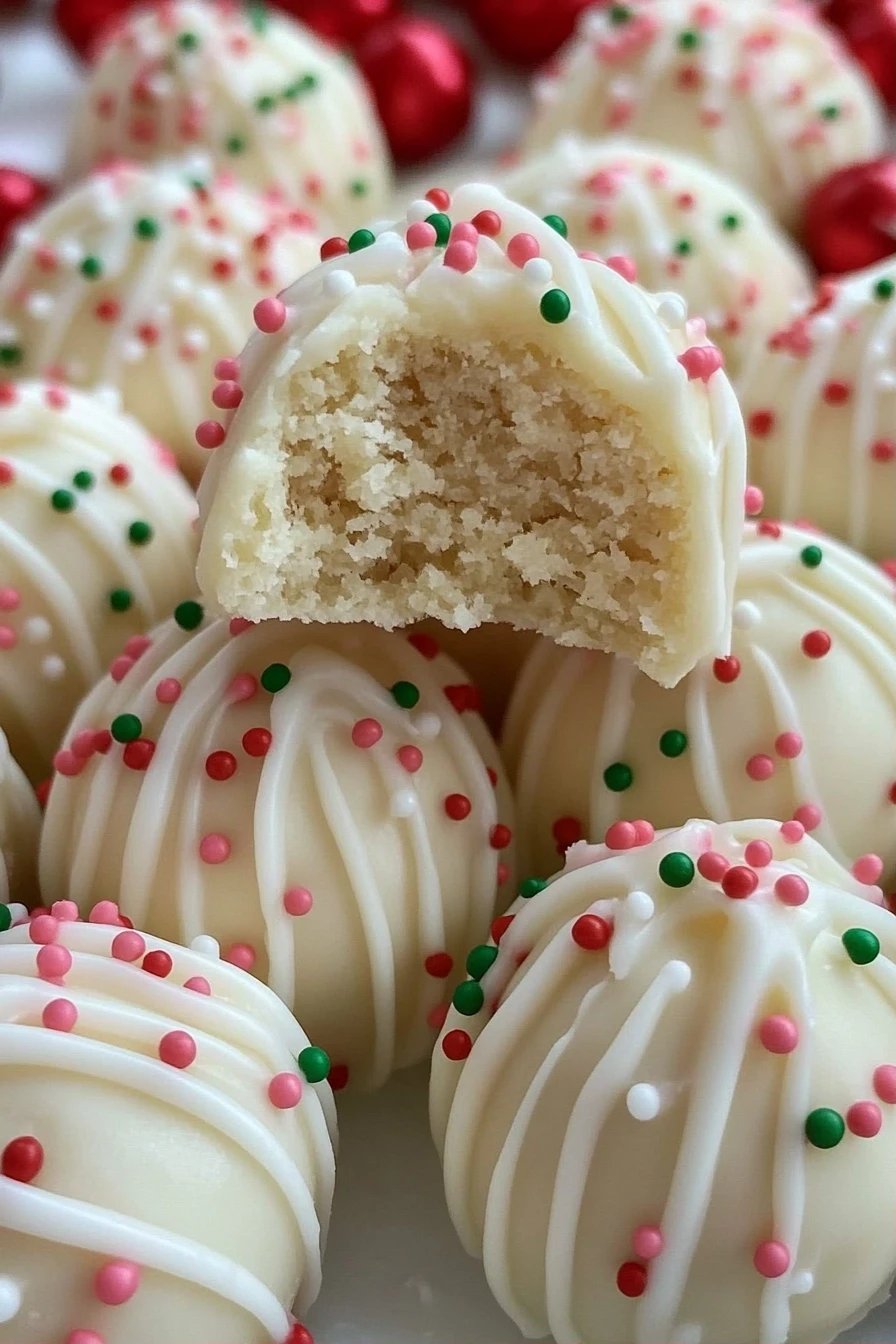 Sugar Cookie Truffles